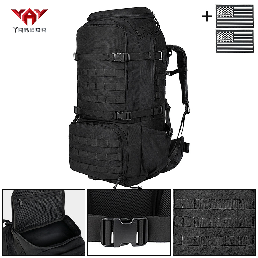 Adventure Outdoor Equipment - Mochila YAKEDA de 70L para exteriores,