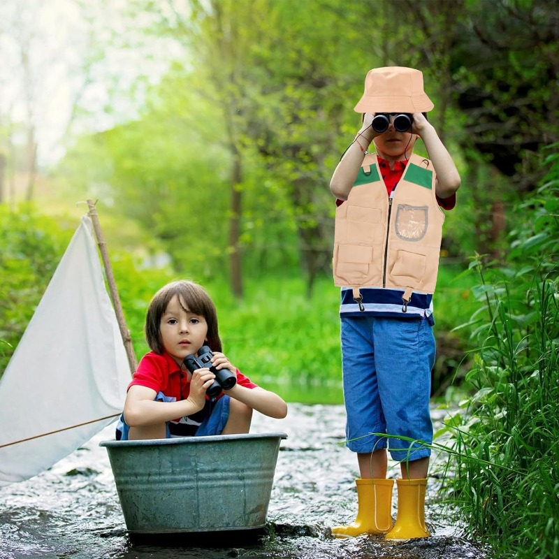 Outdoor Adventure Girl - Disfraz de Safari con Chaleco y