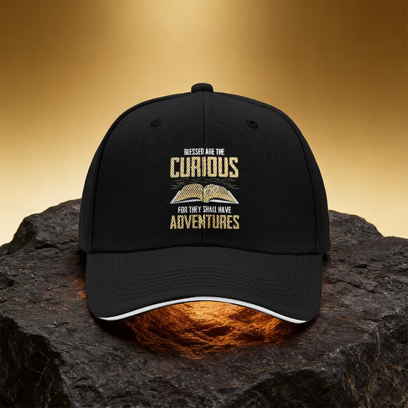 Outdoor Adventure Books - Gorra de béisbol unisex con estampado