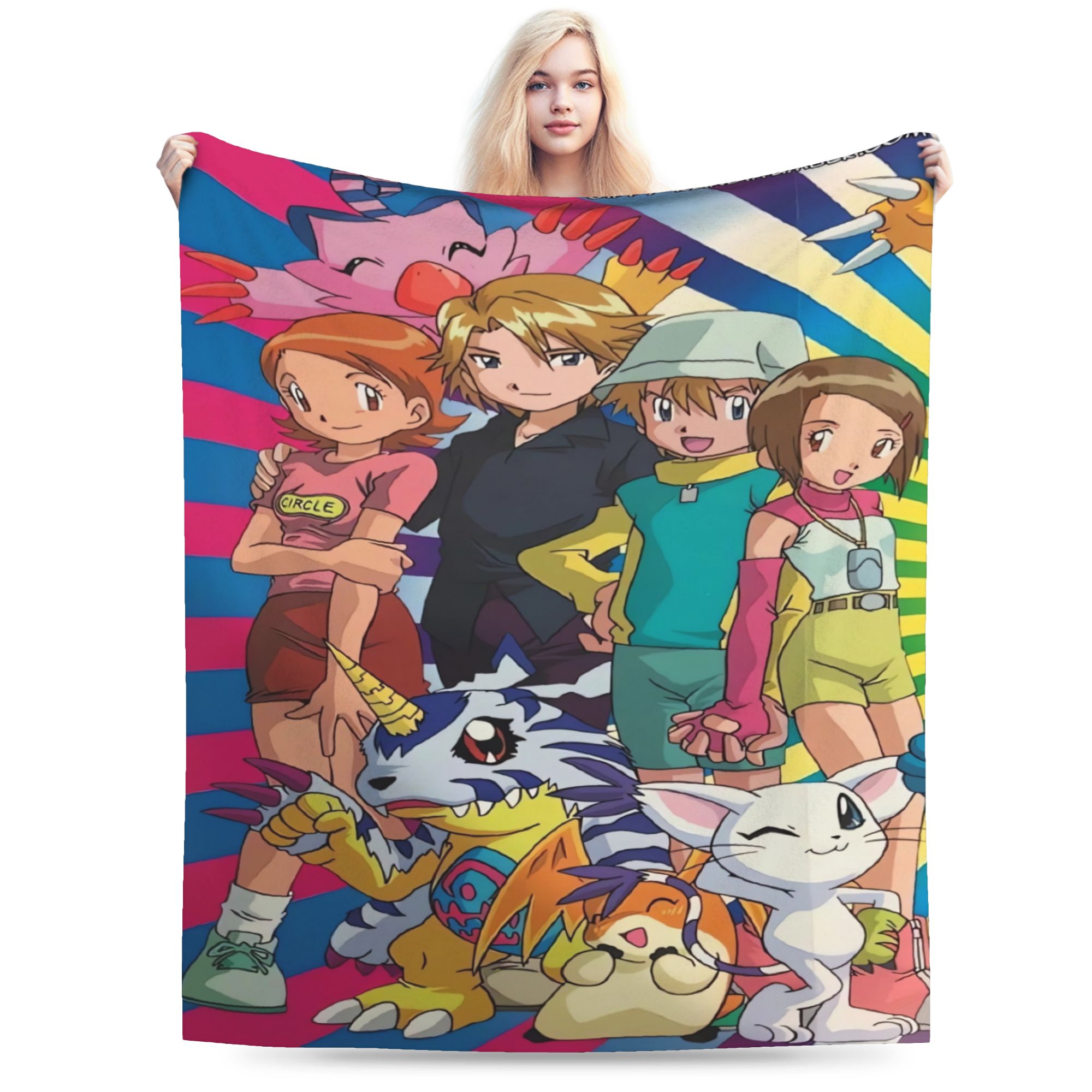 Outdoor Adventure Girl - Mantas Digimon Adventure de calidad súper
