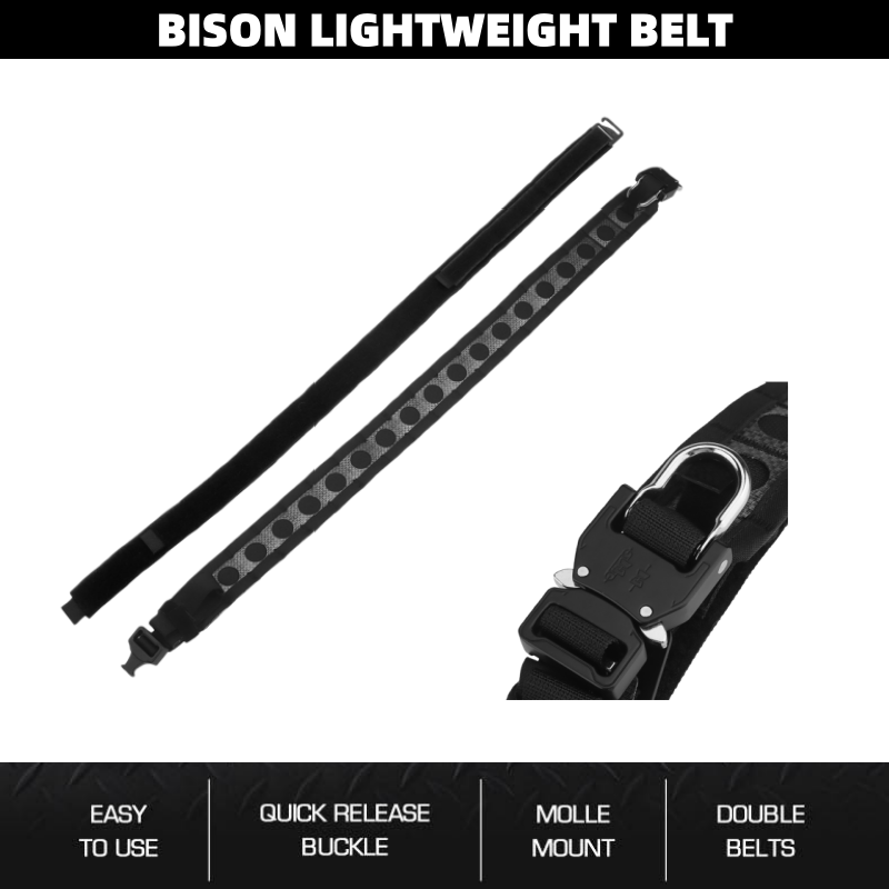 Adventure Outdoor Equipment - Cinturón Adventure ligero Talla M |