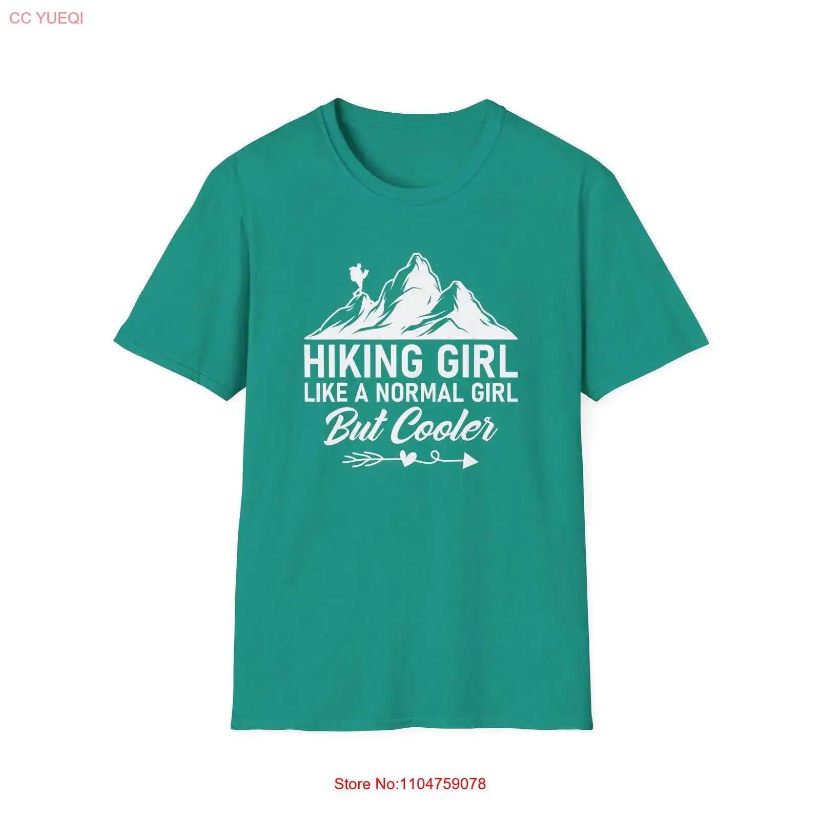 Outdoor Adventure Girl - Camiseta para mujer de senderismo, camping,