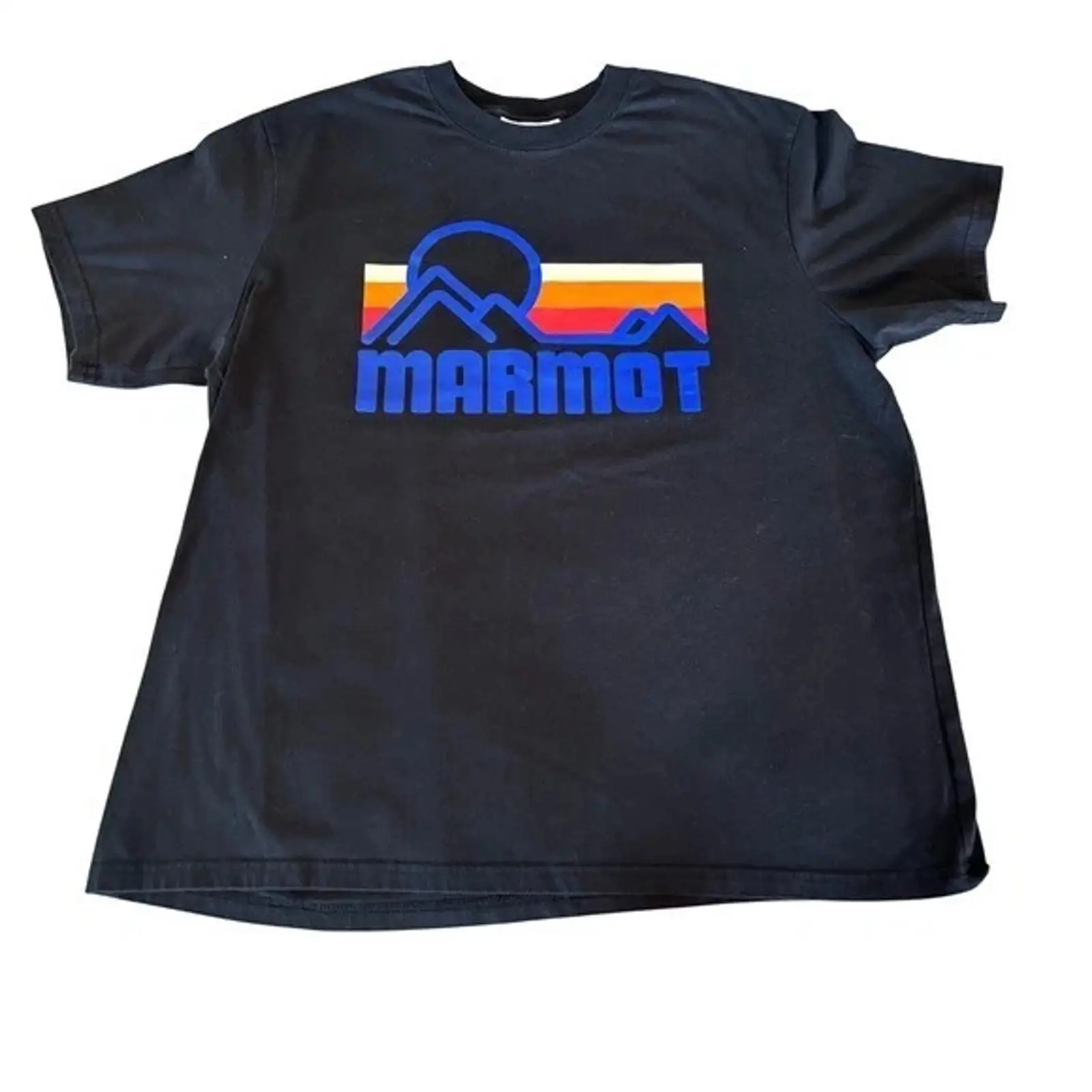 Outdoor Adventure Xl - Camiseta Negra XL para Hombre Marmot
