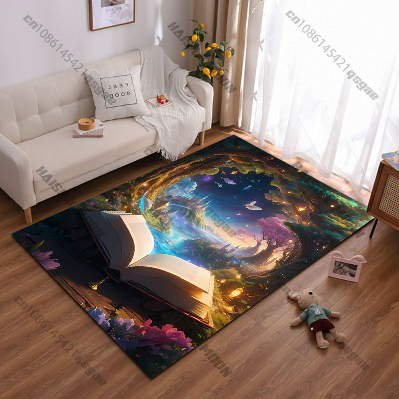 Outdoor Adventure Books - Alfombra de aventura con diseño de