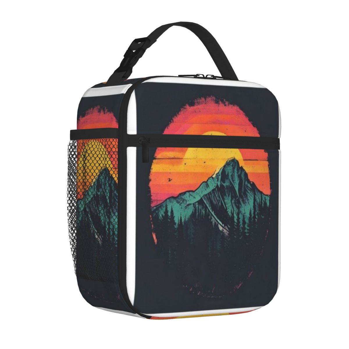 Outdoor Adventure Quilt - Bolsa de Almuerzo Acolchada con Diseño