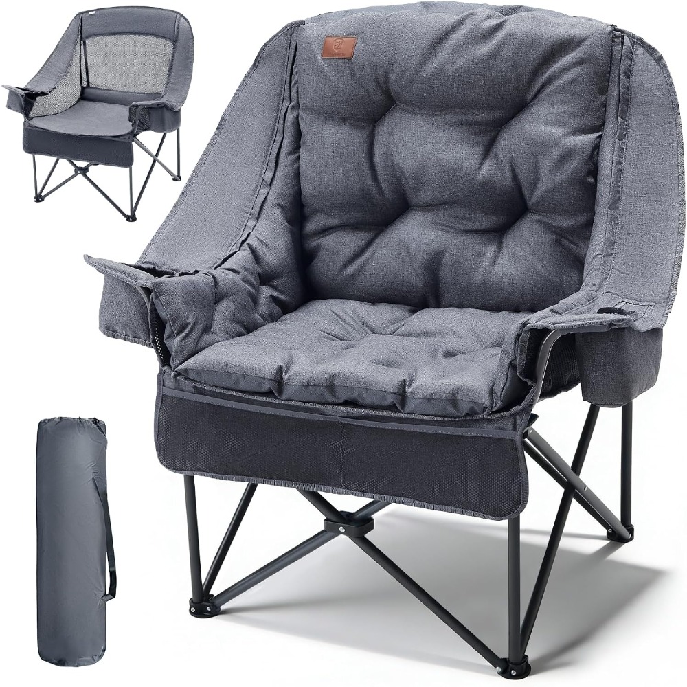 Outdoor Adventure Xl - Silla de Camping XL Resistente con