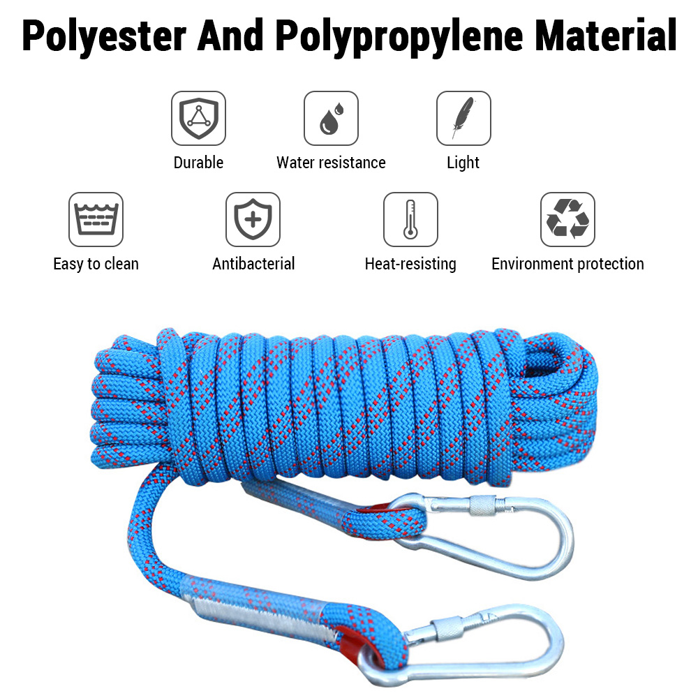 Rope Climbing Static - Cuerda de Escalada de 10 mm,