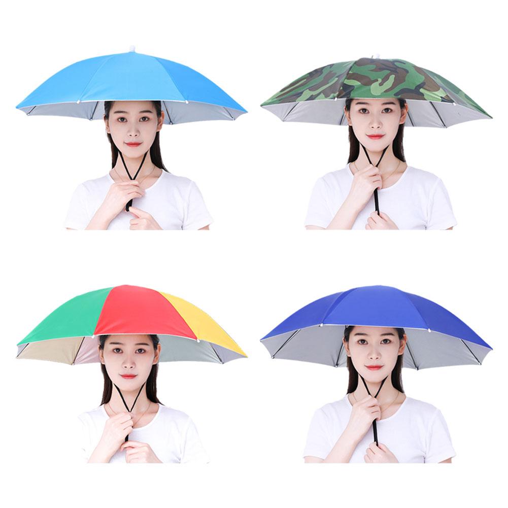 Outdoor Adventure Hat - Sombrero Paraguas Plegable con Protección UV