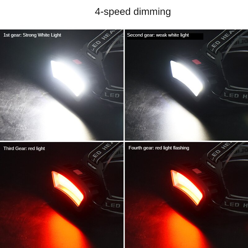 Linterna frontal LED COB recar - Outdoor Adventure Zone reseña y precio