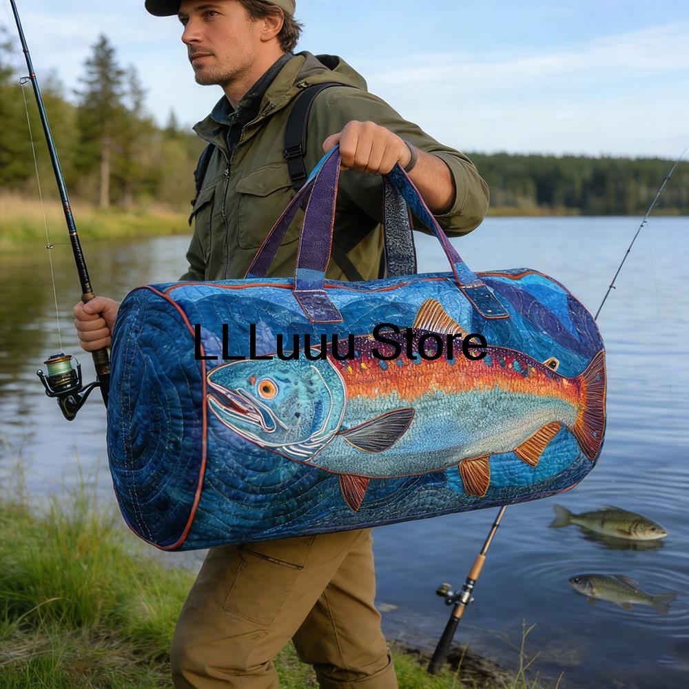 Bolsa de Pesca Acolchada Hecha - Outdoor Adventure Quilt reseña y precio