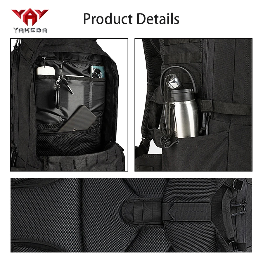 Mochila YAKEDA de 70L para ext - Adventure Outdoor Equipment reseña y precio