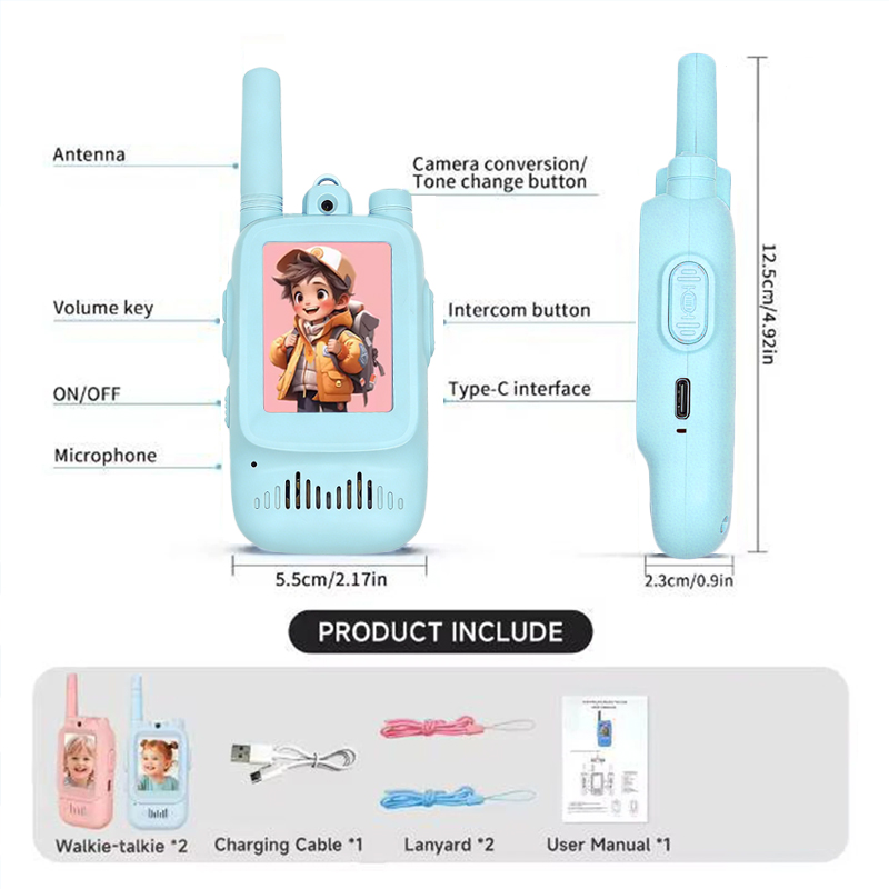 2 Walkie Talkies Recargables p - Outdoor Adventure Video reseña y precio