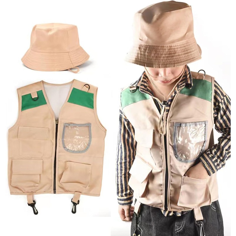 Disfraz de Safari con Chaleco  - Outdoor Adventure Girl reseña y precio