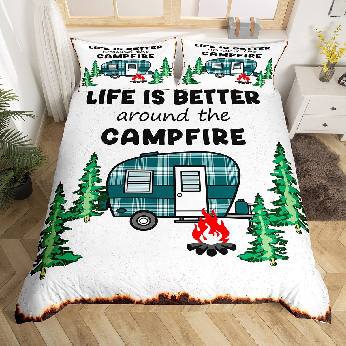 Funda de edredón para acampar, - Outdoor Adventure Quilt reseña y precio