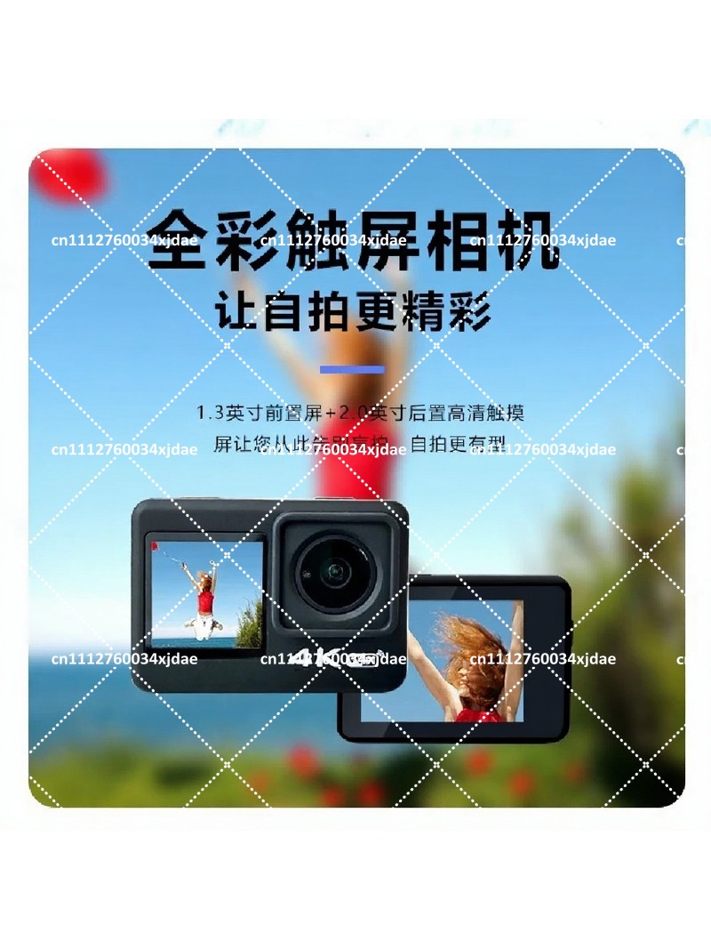 Cámara de Acción 4K 60FPS con  - Outdoor Adventure Video reseña y precio