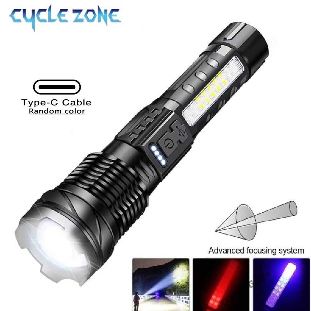 Linterna XHP50 con zoom, poten - Outdoor Adventure Zone reseña y precio