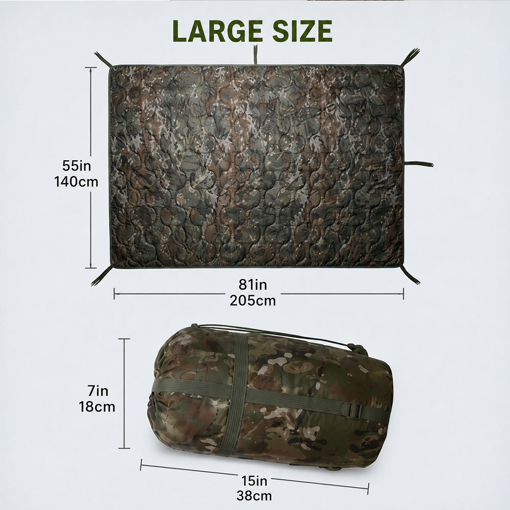 Manta de Camping con Camuflaje - Outdoor Adventure Quilt reseña y precio