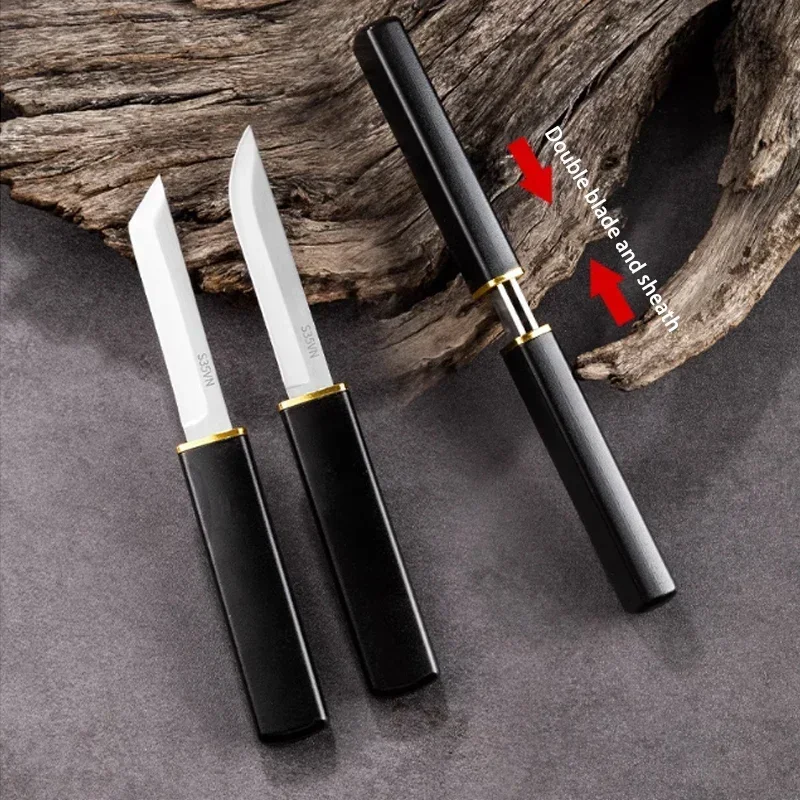 Cuchillo doble 2 en 1, cuchill - Camp Knife Multi reseña y precio