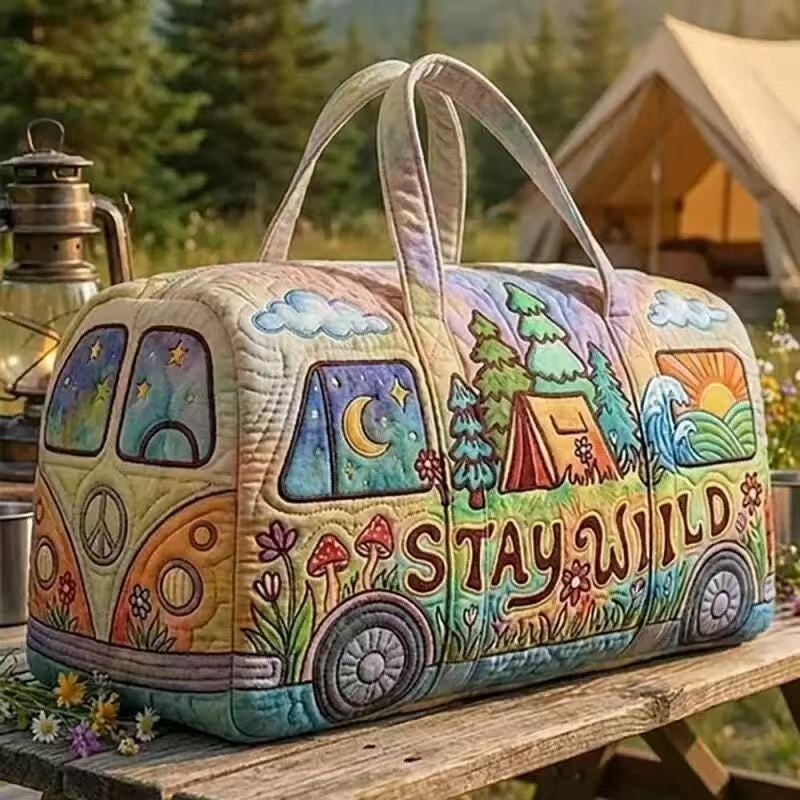 Bolsa de viaje acolchada estil - Outdoor Adventure Quilt reseña y precio