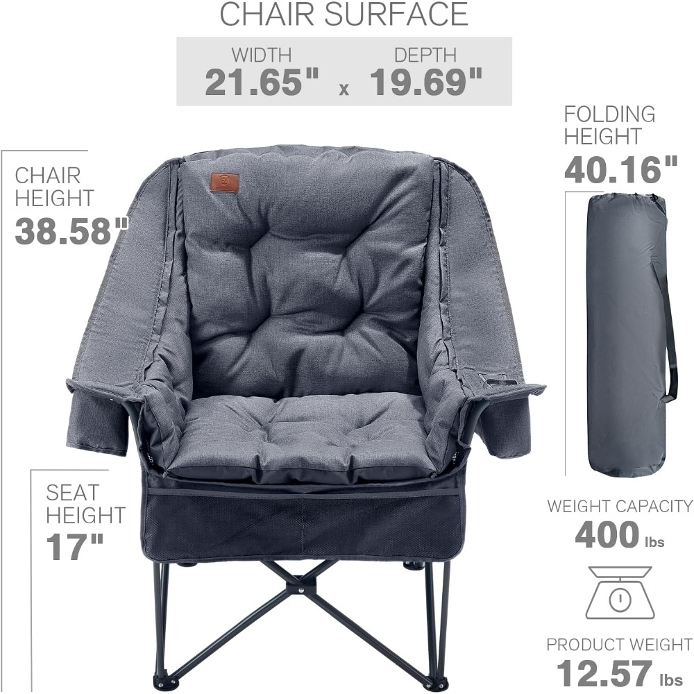 Silla de Camping XL Resistente - Outdoor Adventure Xl reseña y precio